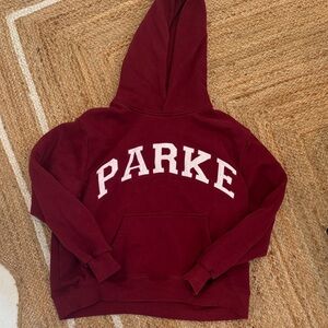 Parke Maroon Hoodie